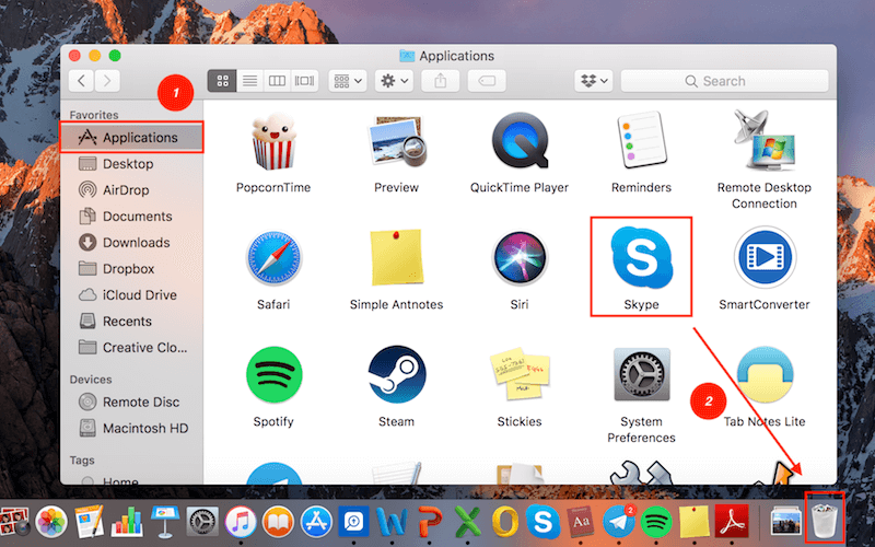How to uninstall an app from your macbook